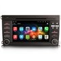 Erisin 8 Cœurs 4GO+64GO Android 14 Autoradio Stéréo pour Porsche Cayenne GPS Navi Bluetooth CarPlay sans Fil Android Auto Dab+ D