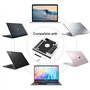 CODIRATO Disque Dur Caddy, Adaptateur de Caddy Disque Dur, Support de Mémoires SSD HDD 9.5 mm SATA vers SATA pour HP Dell Acer A