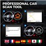 TOPDON AL400 Lecteur de Codes OBD2, 10 Fonctions OBD2, Vérification du Voyant Moteur/Test d'émissions polluantes/Test du capteur