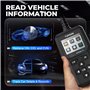 TOPDON AL400 Lecteur de Codes OBD2, 10 Fonctions OBD2, Vérification du Voyant Moteur/Test d'émissions polluantes/Test du capteur