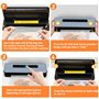 NXPZ Machine Sous Vide Alimentaire, Appareil de Cuisson et Conservation sous Vide avec 50 Sacs Réutilisables - Soudeuse sous Vid