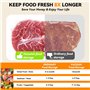 NXPZ Machine Sous Vide Alimentaire, Appareil de Cuisson et Conservation sous Vide avec 50 Sacs Réutilisables - Soudeuse sous Vid