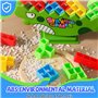 QUXV Jeu d'empilage en Tetris, 48 Blocs de Construction de Jouets Equilibre Tetris, Jouet d'équilibre pour Jeu Tactique de Table