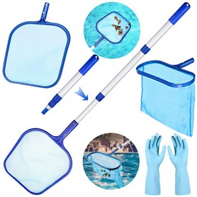 TEWWCEO Épuisette de Surface Piscine