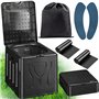 KDISHKRA Toilette Portable Pliable 20L avec Couvercle