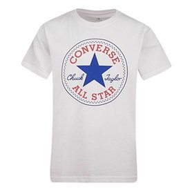 T shirt à manches courtes Enfant Converse Blanc 16 Ans