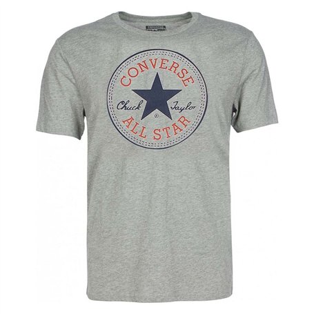 T shirt à manches courtes Enfant Converse CHUCK PATCH SHORT Gris
