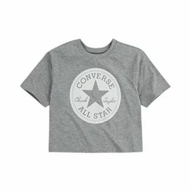 T shirt à manches courtes Enfant Converse SIG CHUCK PATCH BOXY TEE Gris