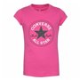 T shirt à manches courtes Enfant Converse Rose