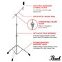 Pearl Bc830 pour cymbale