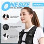 gilet d'hydratation réglable et respirant avec bandes réf