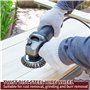 6 Pièces Brosse Métallique Meuleuse, Ø125mm Brosse Cône Angle Grinder M14 Brosses Metal en Acier de Ponçage Rou pour Perceuse Me