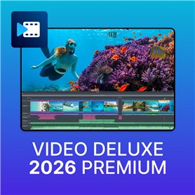 MAGIX Video deluxe 2026 Premium: Le montage vidéo pour tous | Programme d'édition vidéo | Éditeur vidéo | pour Windows 10/11 PC