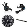 Box | Trois 1x9 Prime 9 Groupe de Cyclisme Unique Mountain Mountain E-vélo Mat Noir