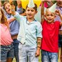 Tatouages temporaires imperméables pour enfants - Motif léopard mignon - Autocollants de guépard - Sans danger et facile à appli