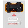 305 Pièces Flexible Circuit Voiture Electrique Petite Voiture Enfant Jouet pour Garçons 2 Circuits de Voitures Électriques avec 