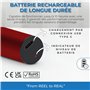 Outil d’aspiration rechargeable vacuum pickup tool pour le placement de composants CI avec 3 ventouses, 6 embouts interchangeabl