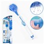 Plumeau Électrique Instant Duster Pro Original, comme vu à la TV, Plumeau Poussiere avec Manche Extensible, Brosse de Nettoyage 