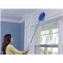 Plumeau Électrique Instant Duster Pro Original, comme vu à la TV, Plumeau Poussiere avec Manche Extensible, Brosse de Nettoyage 