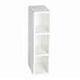 PuckDaddy Moritz | Étagère Compatible avec Les commodes IKEA Malm | 19x30x75cm | Etagère en Bois Blanc | Étagère de Commode pour
