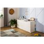 PuckDaddy Moritz | Étagère Compatible avec Les commodes IKEA Malm | 19x30x75cm | Etagère en Bois Blanc | Étagère de Commode pour