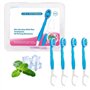 Mini brosse à dents 5 en 1