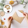 Vintage Enveloppe Mariage avec Ruban et Carte Vierge