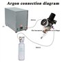 Soudeur automatique par points - Machine à souder à l'arc argon - 220 V - Outil de réparation de bijoux - 50-600 A - 100 W
