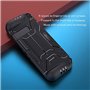 Coque de protection noire compatible avec Nintendo Switch, couverture souple, ergonomique, respirante en TPU de haute qualité, a