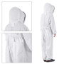 Milageto Combinaison D'Apiculture avec Chapeau Détachable, Costume de D'Apiculteur Totale pour Unisexe, Apiculteur Professionnel