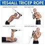 AOI Cordes de Triceps de Gymnastique de Luxe, Longueur de la Corde de 27 Pouces, Corde de Triceps résistante en polypropylène ré