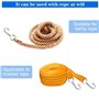 10 Crochets en Spirale,Crochet Universel Peuvent Etre Assortis à Un Corde Elastique Sangle Sandow Corde Macramé,Crochet Tendeur 