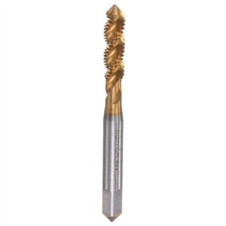 TA-VIGOR Taraud hélicoïdal M6 Filetage H2 Tolérance Cobalt Titane Placage HSS