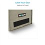 PROAIM Sacoche Cube Grise pour écrans LCD de 5 à 7 Pouces et Petits Accessoires. Intérieur rembourré et Poche intérieure zippée 