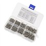 Creative-Idea 800pcs Vis Autotaraudeuses M2 en Acier Inoxydable T¨ºte Plate Assortiment