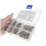 Creative-Idea 800pcs Vis Autotaraudeuses M2 en Acier Inoxydable T¨ºte Plate Assortiment