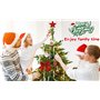Boules de Noël,18 pièces de 8cm en plastique,Boules de Noël incassables avec corde de suspension,Décorations de Noël classiques 