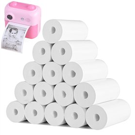 16 Rouleau Papier Thermique Appareil Photo Enfant