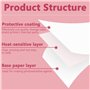 16 Rouleau Papier Thermique Appareil Photo Enfant, Papier Imprimante Thermique, Recharge Papier Appareil Photo Creator Enfant po