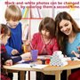 16 Rouleau Papier Thermique Appareil Photo Enfant, Papier Imprimante Thermique, Recharge Papier Appareil Photo Creator Enfant po