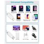 Câble USB C vers Lightning 1M-Lot de 2, [Certifié MFi] Cable iPhone USB C Cable Chargeur USBC Câble Lightning Cable Charge Rapid