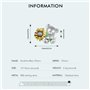 Charme Tournesol pour Bracelet Pandora, Pendentif Ours en Argent 925, Bijoux pour Femme, Adolescente, Maman et Fille