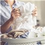Lot de 6 balles de séchage réutilisables en laine de mouton - Pour sèche-linge - Adoucissant naturel - Avec sac de rangement