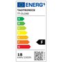 Lampe de bureau LED articulée 12W avec port USB recharge rapide, tactile, lampadaire de table avec variateur, luminaire températ