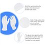 Gants de Coton Blanc 5 Paires Gants de Travail Gants de Protection Réutilisable Gants d'Inspection Extensibles Monnaie Bijoux Ar