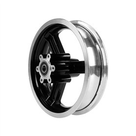 MotuTech 10 * 2.5 Moyeu de Roue Avant pour Kugoo M4 Scooter 10 Pouces Jante de Frein à Disque