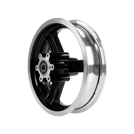 MotuTech 10 * 2.5 Moyeu de Roue Avant pour Kugoo M4 Scooter 10 Pouces Jante de Frein à Disque