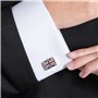Mr.Van Bouton De Manchette UK Drapeau Chemise Mariage Business 1 Paire Série Homme