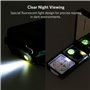 OFKPO 10 en 1 Multifonction Boussole, Outil Survie Compass Compact Avec Éclairage LED Outil en Plein Air pour Voyage, Randonné, 