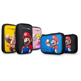 Bigben - 3DSXL515 - Etui pour Nintendo 3DS XL Mario- motifs assortis